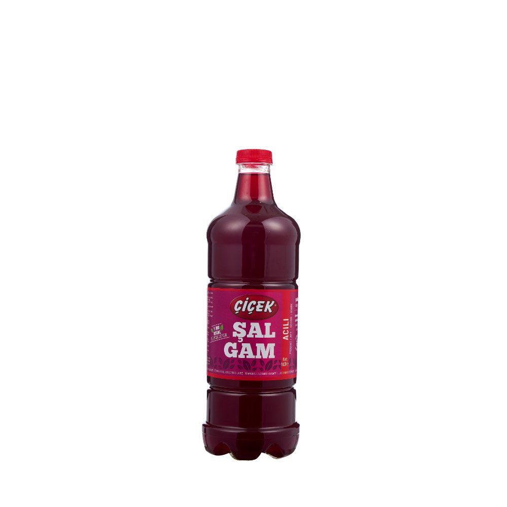 Çiçek Acılı Şalgam Suyu Pet Şişe 1Lt
